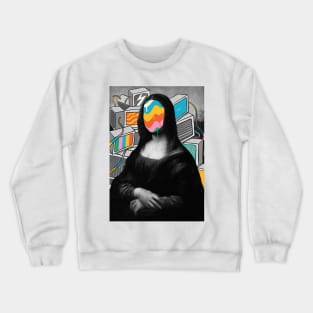 Mona Lisa Meltdown Crewneck Sweatshirt